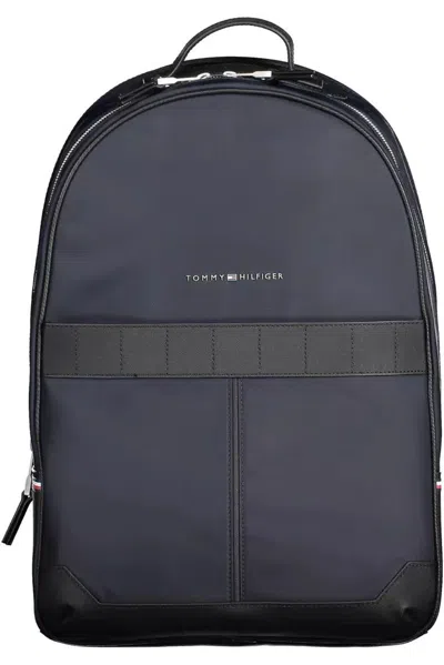 Shop Tommy Hilfiger Blue Polyester Backpack