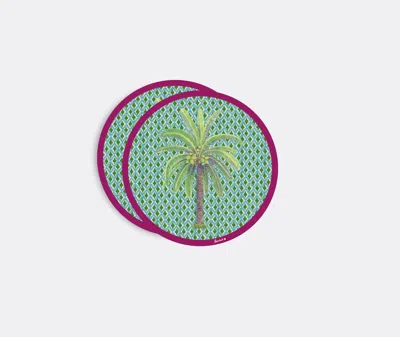 Lisa Corti Table Linens Green Uni In Green