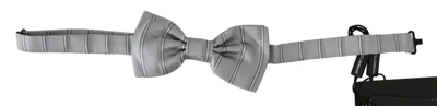 Shop Dolce & Gabbana Elegant Silk Gray Tie