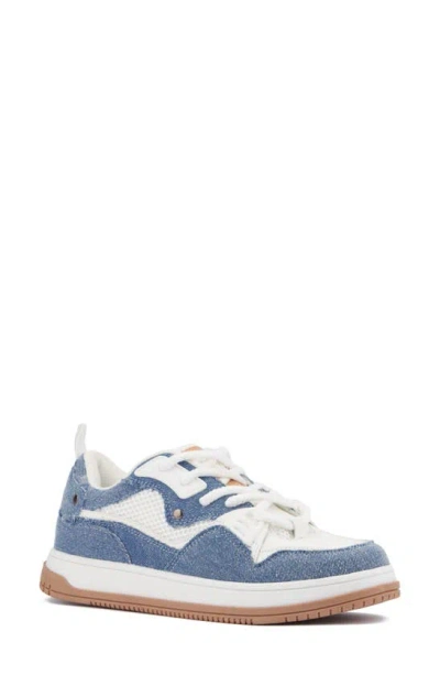 Shop Olivia Miller Famous Low Top Sneaker In Blue