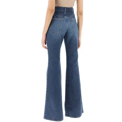 Shop Chloé Merapi Cotton Denim Jeans In Blue
