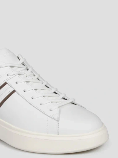Shop Hogan H580 Slash Sneakers In White