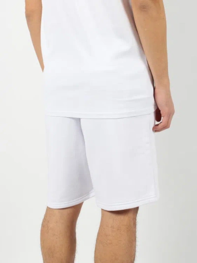 Shop Philipp Plein Jogging Shorts In White