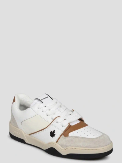 Shop Dsquared2 Spiker Sneakers In White