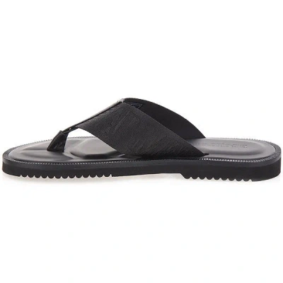 Shop Emporio Armani Flip-flop Sandals In Black