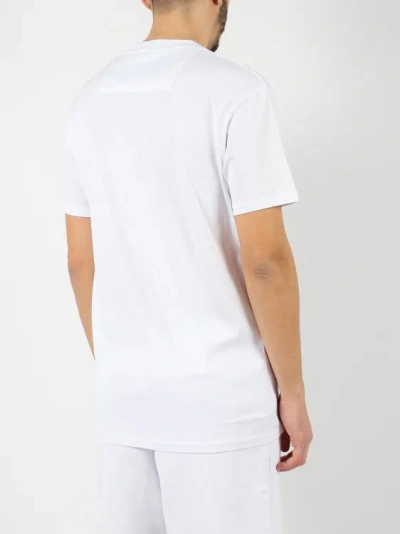 Shop Philipp Plein Round Neck Ss T-shirt In White