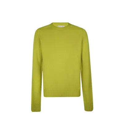 Shop Bottega Veneta Green Wool Sweater