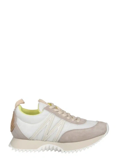 Shop Moncler Pacey Trainer In White