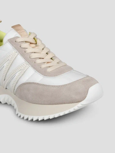 Shop Moncler Pacey Trainer In White