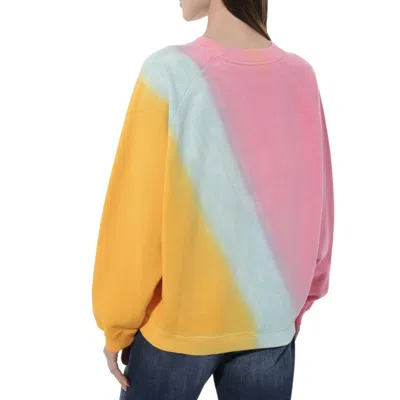 Chloé Printed Jumper Pink Size Xs 100% Cotton In Multicolor