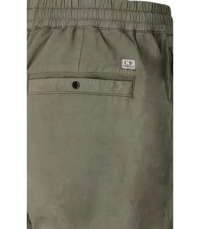 Shop C.p. Company Agave Green Cargo Trousers