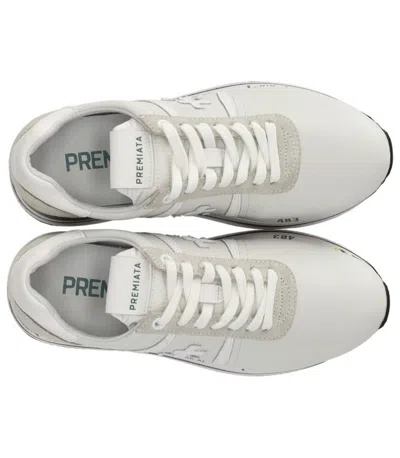 Shop Premiata Beth 5603 Sneaker In White