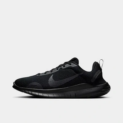 Shop Nike Women's Flex Experience Run 12 Running Shoes In Black/off Noir