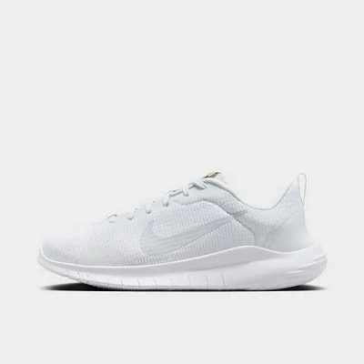 Shop Nike Women's Flex Experience Run 12 Running Shoes In White/pure Platinum