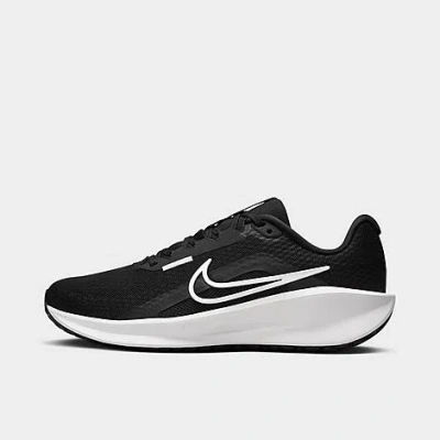 Shop Nike Women's Downshifter 13 Running Shoes In Black/white/dark Smoke Grey