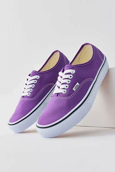Shop Vans Authentic Sneaker In Color Theory Purple, Women's At Urban Outfitters