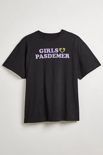 Shop Pas De Mer Girls Tee In Black, Men's At Urban Outfitters