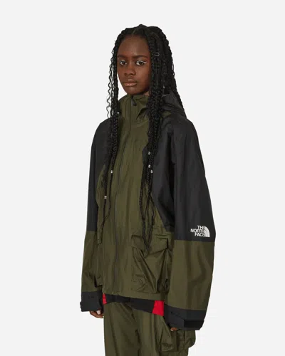 Shop The North Face Project X Undercover Soukuu Hike Packable Mountain Light Shell Jacket Forest Night In Green