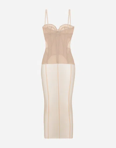 Dolce & Gabbana Abito In ピンク