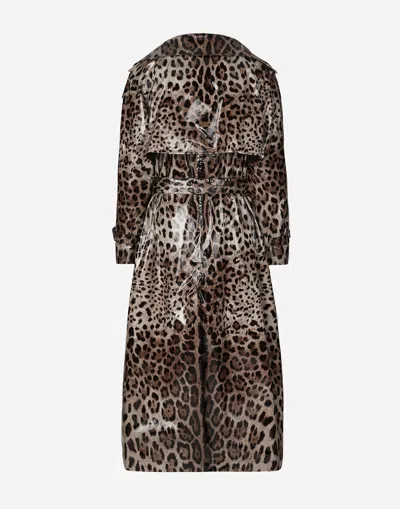 Shop Dolce & Gabbana Cappotto In Print