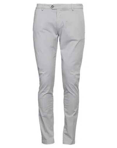 Shop Dw Five Man Pants Light Grey Size 35 Cotton