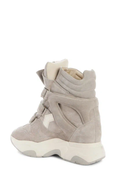 Shop Isabel Marant Balskee Platform Sneaker In Grey