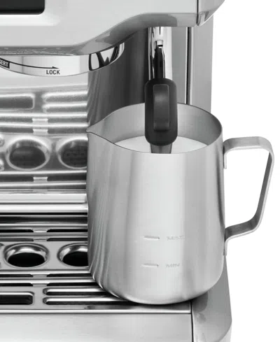 Shop Breville Barista Touch Espresso Maker In Black Truffle