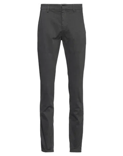 Dondup Gaubert Cotton Chino Trousers In Grey