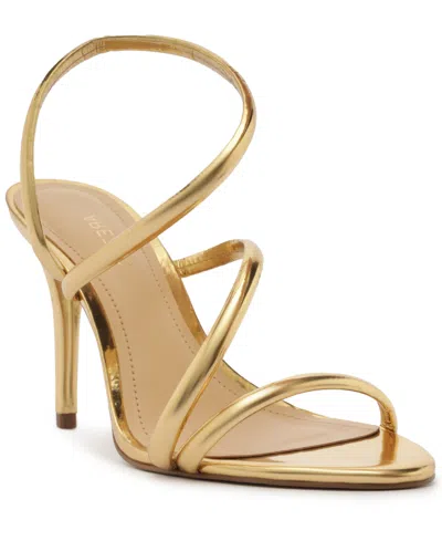 Shop Arezzo Women's Mikayla High Stiletto Sandals In Gold