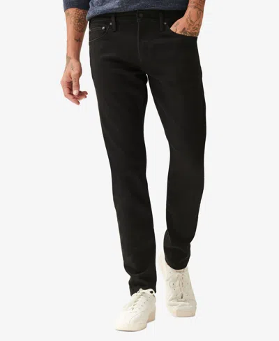 Shop Lucky Brand Men's 110 Slim Coolmax Low-rise Stretch Jeans In Black