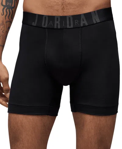 Jordan Men's 3-pack Stretch Modal Flight Boxer Briefs In Black