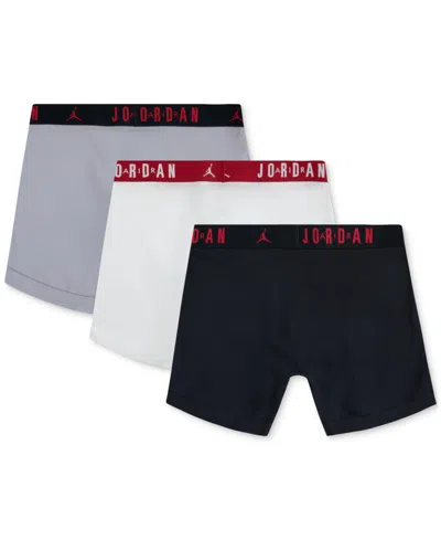 Shop Jordan Men's Flight Core Boxer Briefs In Red