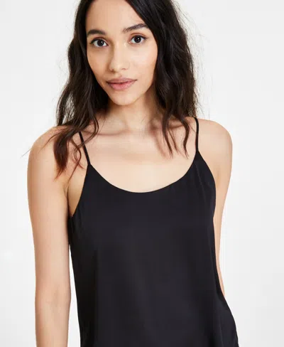 Shop Bar Iii Women's Scoop-neck Camisole, Created For Macy's In Picante