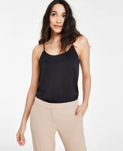 Shop Bar Iii Women's Scoop-neck Camisole, Created For Macy's In Picante