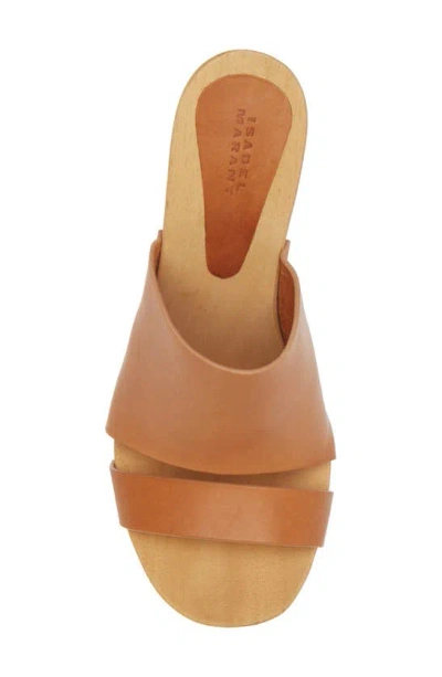 Shop Isabel Marant Hyun Platform Sandal In Natural