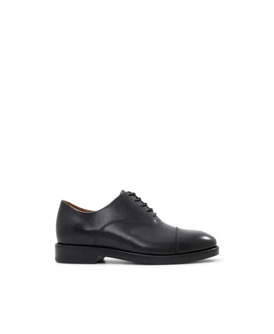 Shop Brooks Brothers Men's Carnegie Lace Up Oxford Dress Shoes In Black