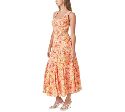 Shop Endless Rose Women's Floral-print Sleeveless Slip Dress In Multi
