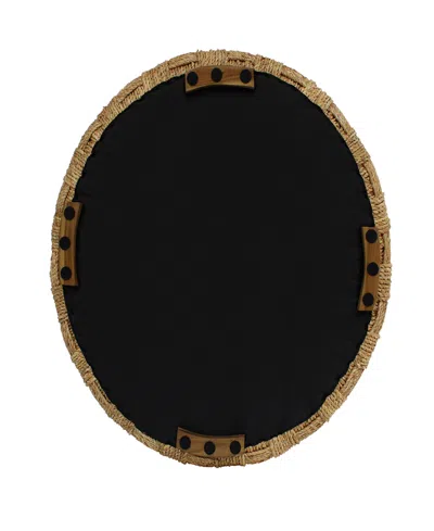 Gallerie Decor Cambridge Round Coffee Table In Natural Finish