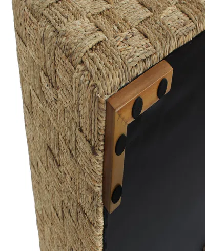 Gallerie Decor Cambridge Square Coffee Table In Natural Finish