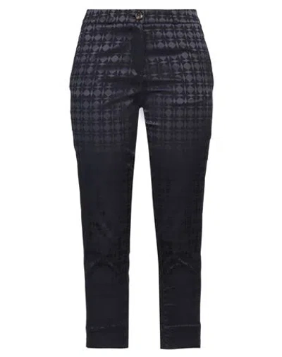 Rrd Woman Pants Midnight Blue Size 10 Polyester, Elastane In Blue