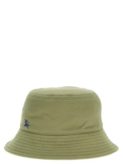 Shop Burberry Equestrian Knight Design Bucket Hat In Green