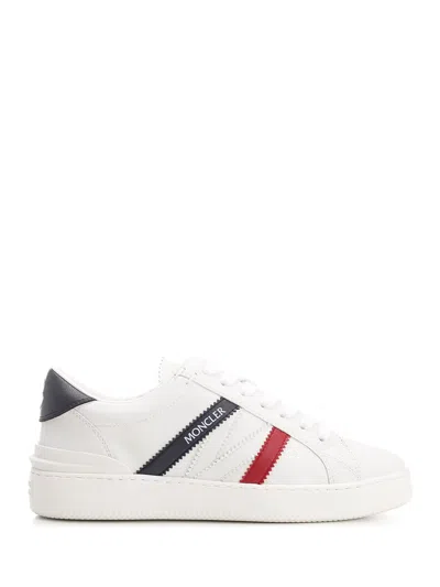 Shop Moncler Monaco M Sneaker In White