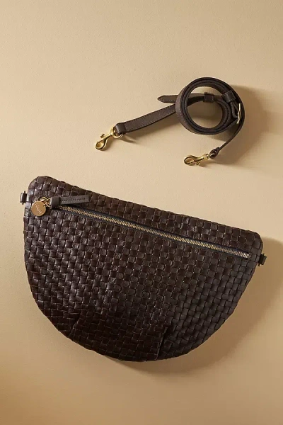 Shop Clare V Grande Fanny Belt Bag In Brown