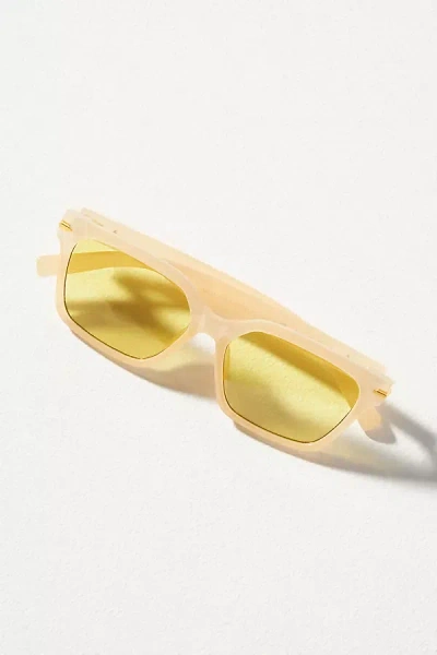 Shop Aire Galileo Sunglasses In Yellow