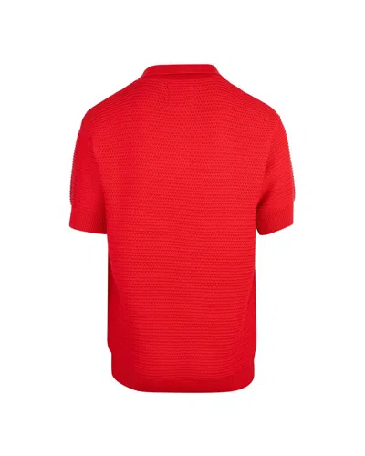 Shop Arte Polo Shirt In Red