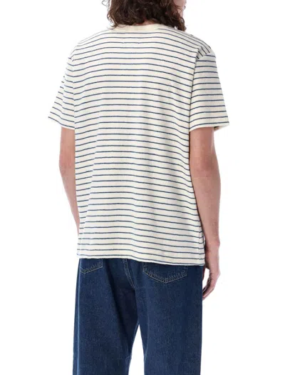 Shop Howlin' Striped T-shirt In Blu Ish