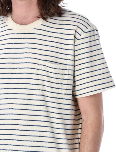Shop Howlin' Striped T-shirt In Blu Ish