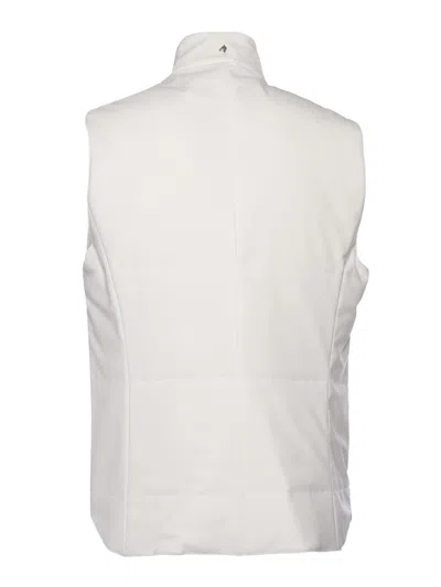 Shop Montecore Padded Vest In White