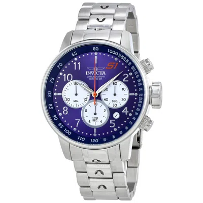 Shop Invicta S1 Rally Chronograph Blue Dial Men's Watch 23080 In Blue / White
