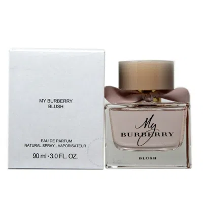 Shop Burberry Ladies My  Blush Edp Spray 3 oz (tester) Fragrances 3614226906922 In Berry / Blush / Green / Rose